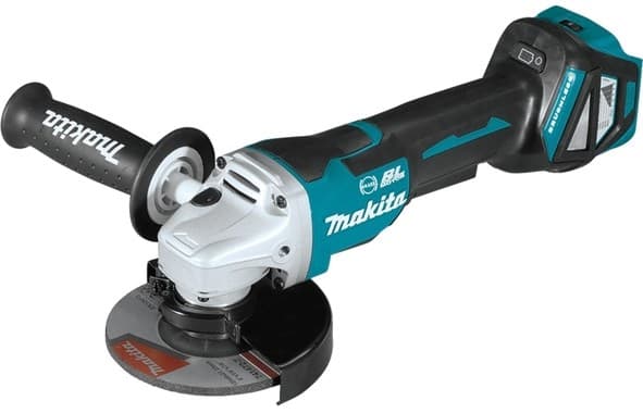 MAKITA. VINKELSLIBER. 18V DGA518ZJU AFTRÆKKER REG. OMV. BLDC AWS