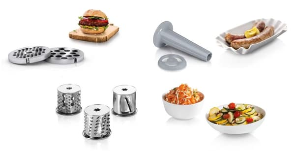 Bosch MFW2514W foodprocessor 350 W Hvid