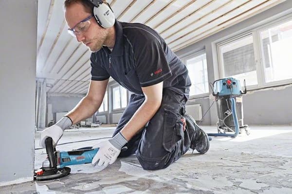 Bosch GBR 15 CAG 9300 o/min Sort, Blå 1500 W