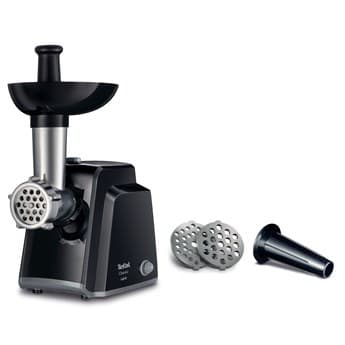 Tefal NE105838 kødhakker 1400 W Sort, Rustfrit stål