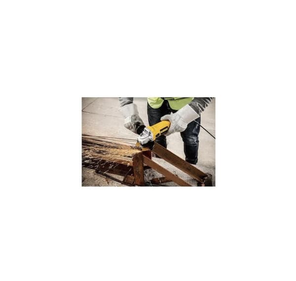 DEWALT, No-Volt Switch vinkelsliber, DWE4117-QS