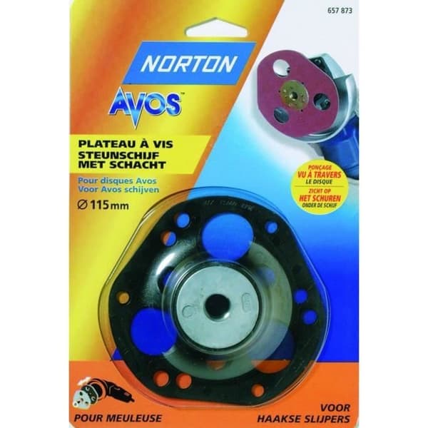 Norton 1 bricka Avos Diameter 115 mm - 3157626578738