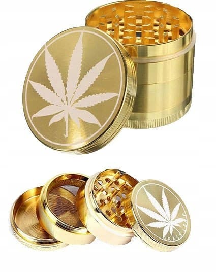 Gold Leaf Grinder 4-osainen jauhin