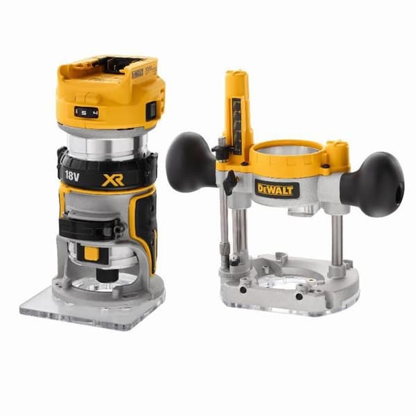 18V XR DCW604NT routertrimmer (utan batteri eller laddare) i T-STAK box - DEWALT - DCW604NT-XJ