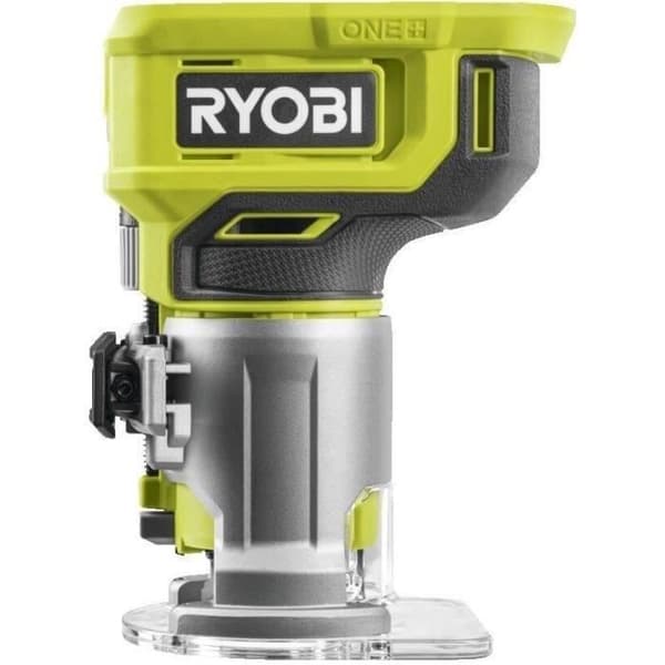 RYOBI - 18V ONE+ trätrimmer - 30 000 rpm - 6 mm hylsa - Med 1 6 mm hylsa, 1 skärbit, skiftnyckel, guide - RTR18-0