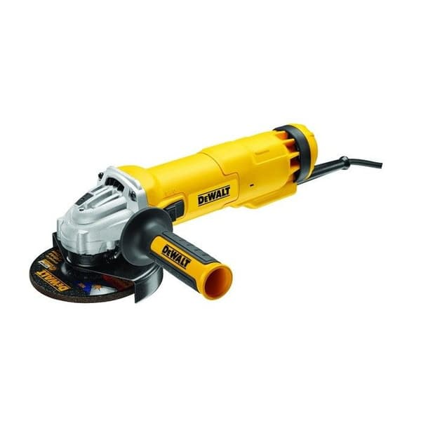DEWALT DWE4237K elektrisk vinkelslip - Ø 125 mm - 1400W - Med låda