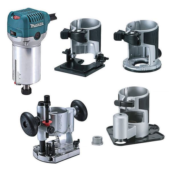 Trimmer-router MAKITA RT0702CX3J (4 i 1) 8mm 710W + Makpac