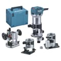 Miniatyrbild 1 av 5: Trimmer-router MAKITA RT0702CX3J (4 i 1) 8mm 710W + Makpac