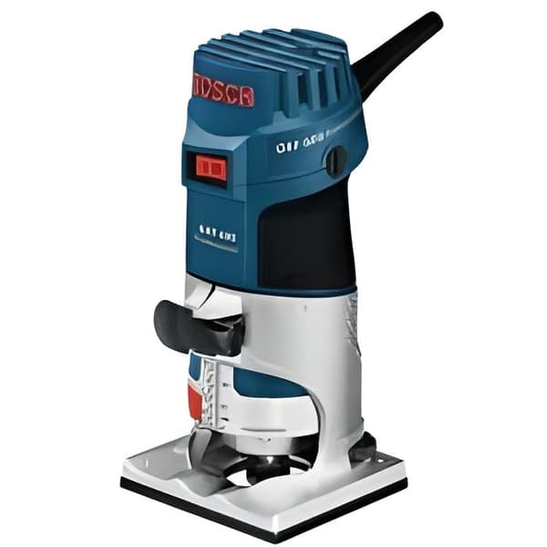 Bosch Professional GKF 600 trimmaskin, 600W, med tång, nyckel, parallellstopp, i bärväska - 060160A100