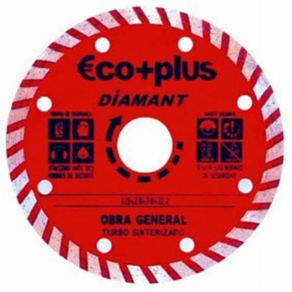 Meuleuse Ecoplus - 122303000 - eco-plus - Turbo diamantdisk 230 Eco + Plus