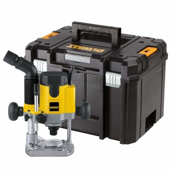 DeWALT DW621KT Router Ø6-8mm 1100W parallellstyrning med justering T-Stak box