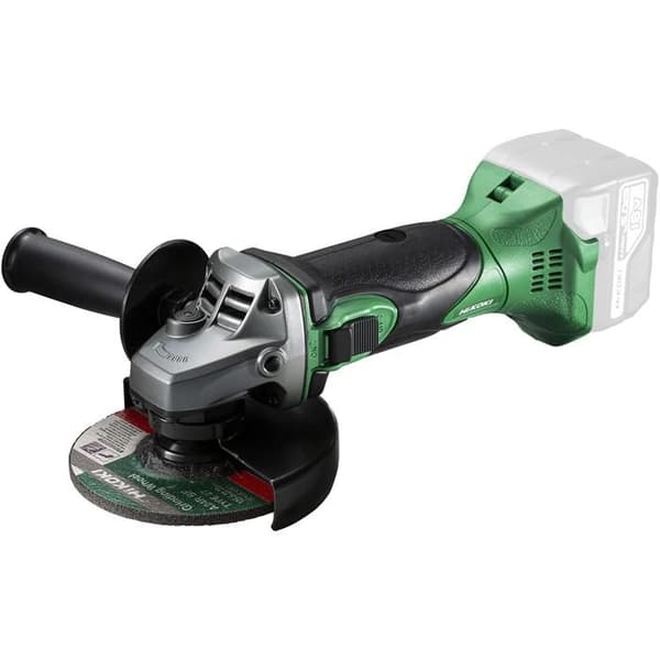 Hikoki G18DSLL3Z 18 V 125 mm trådlös vinkelslip utan batteri eller laddare, HSC II förpackning