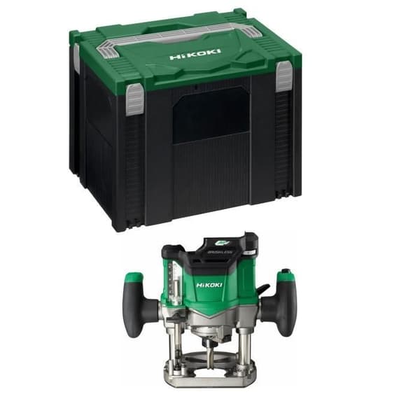 Trimmer - HIKOKI - M3612DAW2Z - Kabelansluten - Elektrisk - Trä - 50 mm - 12 mm - 6 mm - Mjukstart