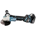 Miniatyrbild 2 av 3: Makita sladdlös vinkelslip DGA519RTJ 125 mm + 2 batterier 18 V 5 Ah laddare