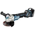 Miniatyrbild 1 av 3: Makita sladdlös vinkelslip DGA519RTJ 125 mm + 2 batterier 18 V 5 Ah laddare