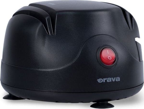 Orava - BN-44 - elektrisk slipmaskin för knivar, tvåstegs slipningssystem, kompakta dimensioner, svart
