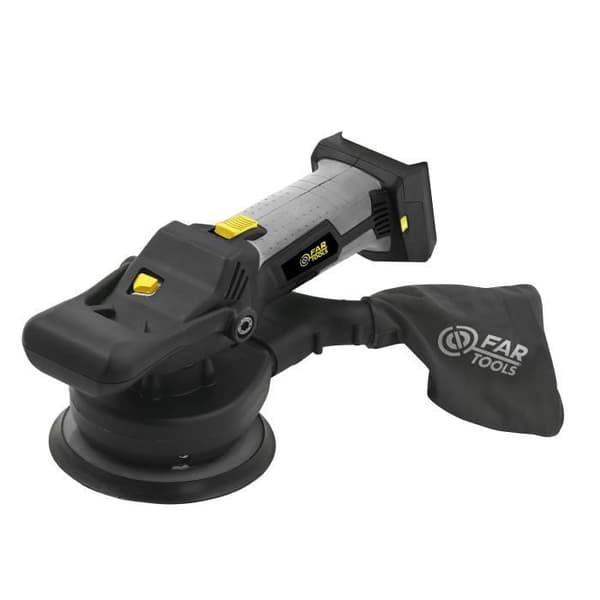 FARTOOLS X-Fit akkukäyttöinen epäkeskohiomakone - 18 V - portaaton nopeus - halkaisija 150 mm