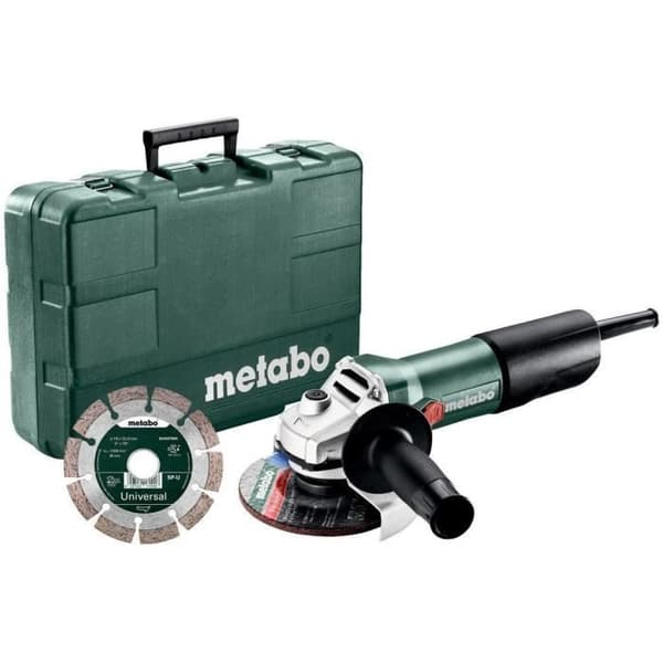 METABO W 850-125 vinkelsliber med ledning - diamantskive inkluderet