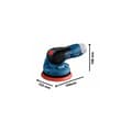 Miniatyrbillede 2 af 4: Excentersliber - BOSCH PROFESSIONAL - GEX 12V-125 - Børsteløs motor - 125 mm plade - Uden batteri
