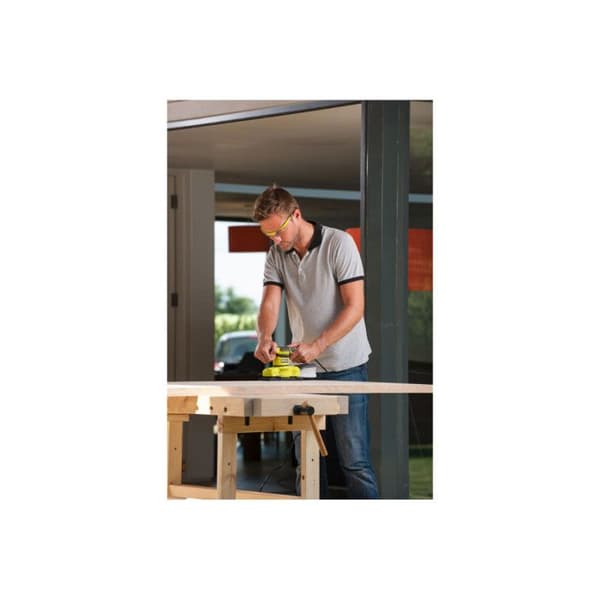 RYOBI - Vibrationsslip för 1/3-ark 200 W - 12 000 osc/min - sugsystem - uppsamlare + 20 slipmedel - RSS200-GA20