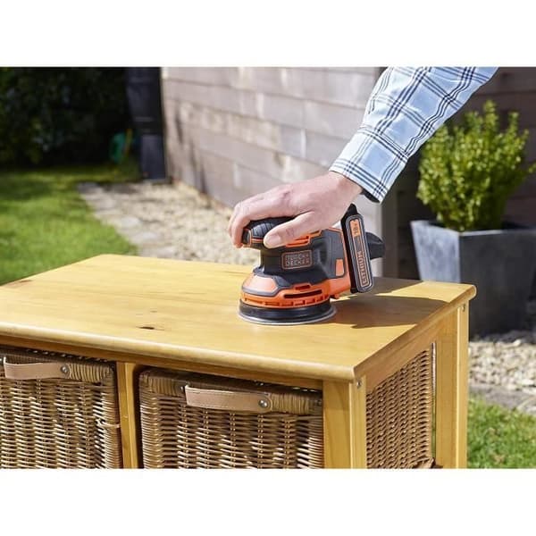 BLACK & DECKER Excentersliber BDCROS18N - 18 V