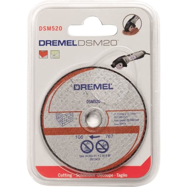 DREMEL Sæt med 2 skiver til Dremel DSM20 kompaktsav