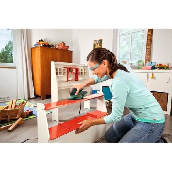 Bosch Multisliber - PSM 100 A (leveres i plastikkuffert med 3 slibeblade G80, G120 og G160)