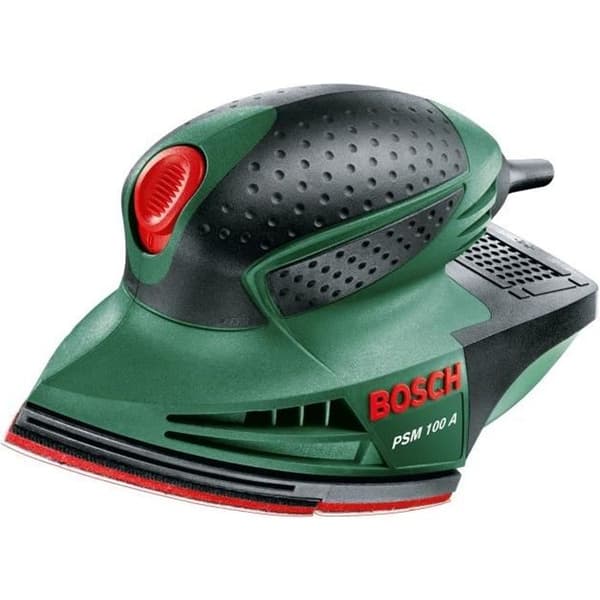 Bosch Multisliber - PSM 100 A (leveres i plastikkuffert med 3 slibeblade G80, G120 og G160)
