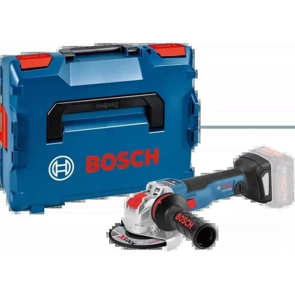 Bosch Professional PSC 18V-10 SC X-LOCK GWX vinkelsliber - 125 mm skive - (uden batteri eller oplader) + L-boxx - 06017B0400