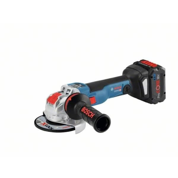 Bosch Professional PSC 18V-10 SC X-LOCK GWX vinkelsliber - 125 mm skive - (uden batteri eller oplader) + L-boxx - 06017B0400