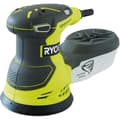 Miniatyrbild 1 av 4: Ryobi ROS300 300W 125mm sladdansluten excenterslip, levereras med 5 slippapper