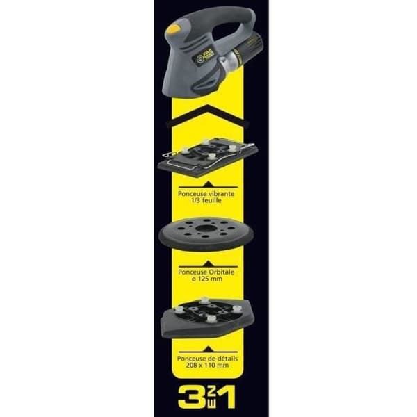 Multifunktionssliber - FARTOOLS - MPS200 - Udskiftelige plader - 200 W - Støvopsamler