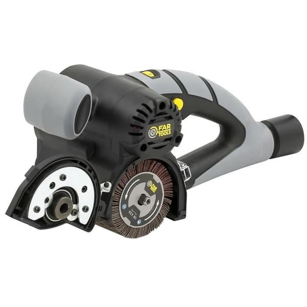 FARTOOLS PACK REX80 KOMPAKT RENOVERINGSMASKINET + MESSINGBØRSTE + + SYNTETISK FIBERBØRSTE