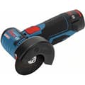 Pikkukuva 1 / 4: Bosch Professional GWS 12V-76 kulmahiomakone + 2 x 3.0 Ah akkua + 75 mm:n L-BOXX - 06019F200B