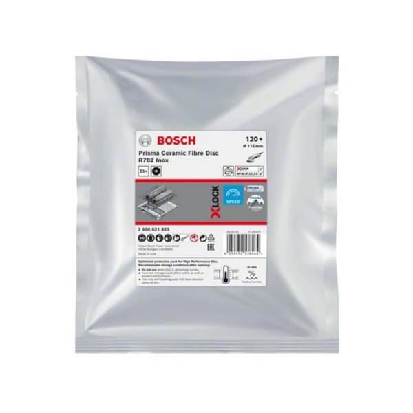 Kapskiva - Bosch - X-LOCK Prisma Keramik - Diameter 115 mm - Borrning Ø 22,23 mm