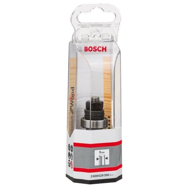 Bosch Tige för cirkulär fräs med spår och kullager 8 mm d 22 mm G 60,3 mm - 2608629390