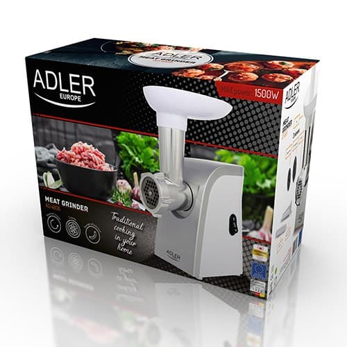 Adler AD 4808 kødhakker 350 W Hvid