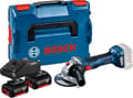 Miniatyrbillede 1 af 4: Bosch Professional GWS 18V-7 Vinkelsliber + 2 x 4,0Ah Batterier + GAL 18V-40 Oplader + L-Boxx - 06019H9005