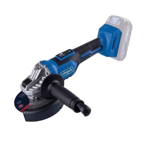 BC-AG125-X sladdlös vinkelslip - borstlös 125 mm - SCHEPPACH 20V IXES - utan batteri eller laddare