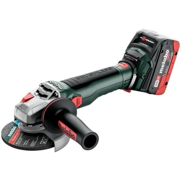 METABO WB 18 LT BL 11-125 Quick Akku-vinkelsliber - 18 V - MetaBOX 165 L