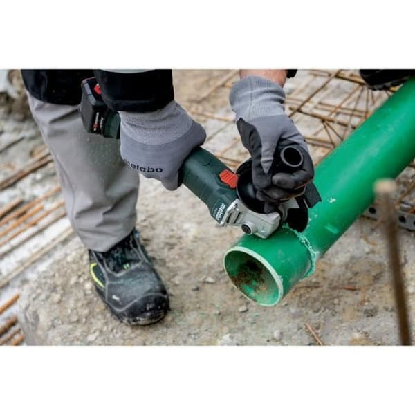 Akku-vinkelsliber - METABO - W 18 L 9-125 - 18 V - MetaBOX 165 L