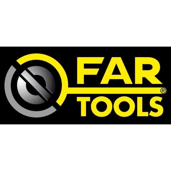Syntetiske fiberbørster og slibestrimler - FARTOOLS - Ø120mm/L100mm - Korn A240/A120