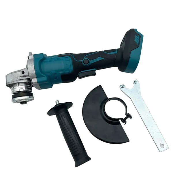 125MM Harjaton Sähkökulmahiomakone, Muuttuva Nopeus 0-12000rpm, Yhteensopiva 18V Akun kanssa,125 mm ei akkua