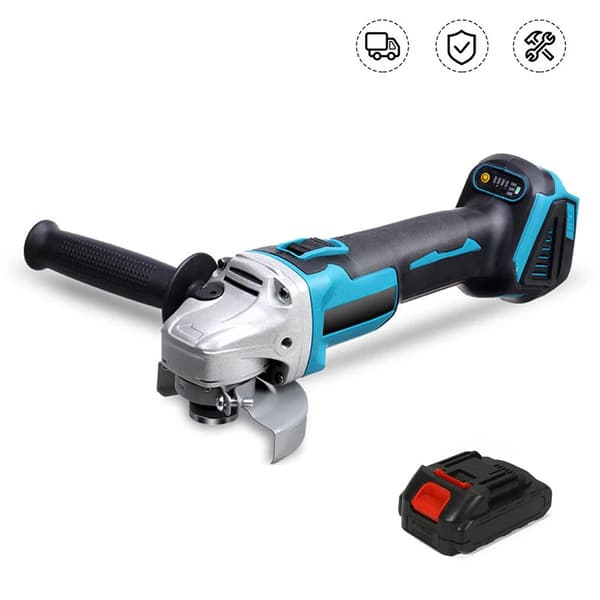 125 mm vinkelsliber, 10.000 RPM hastighed, letvægtsdesign,1* batteri