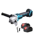 Miniatyrbillede 1 af 2: 125MM Børsteløs Trådløs Vinkelsliber, 1000W Effekt, 13000rpm Hastighed,Med 2XBatteri