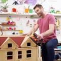 Miniatyrbillede 3 af 4: BLACK+DECKER 18V batteridrevet detaljesliber (Leveres uden batteri) - BDCDS18N-XJ