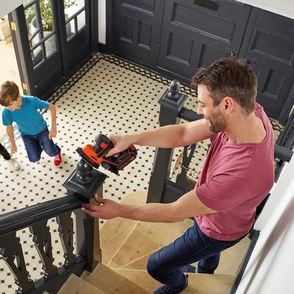 BLACK+DECKER 18V batteridrevet detaljesliber (Leveres uden batteri) - BDCDS18N-XJ