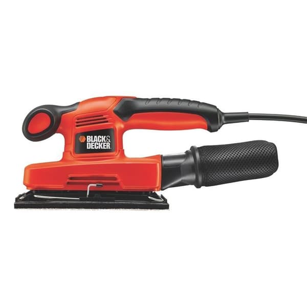 BLACK+DECKER 240W ledningsdrevet 1/3-arks excentersliber (leveres i kuffert + 5 slibemidler) - KA320EKA-QS