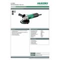 Miniatyrbild 2 av 3: Hitachi - Grinder Ø125mm 730W mjukstart + anti-omstart - G13SR4YGZ