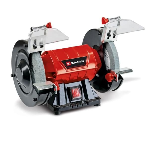 Einhell Bänkslip TC-BG 150 (effekt på 150 W, för små och stora reparationer) Levereras med två slipstenar